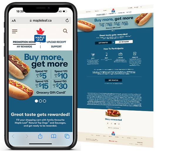 Tiered Rewards GWP Program to Drive Volume and Sales for Maple Leaf Foods Top Dogs